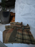 Tan Hand Dyed Wool Fat Sixteenth Bundle