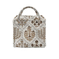 Tavi Neutral Quilted Handbag