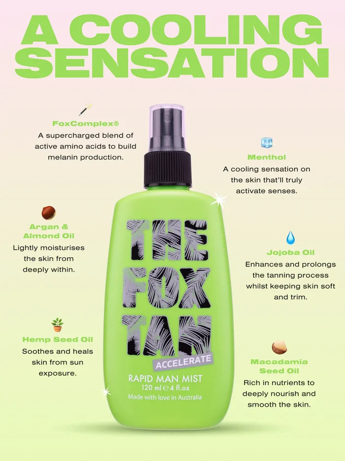 The Fox Tan Rapid Man Mist | Wholesale