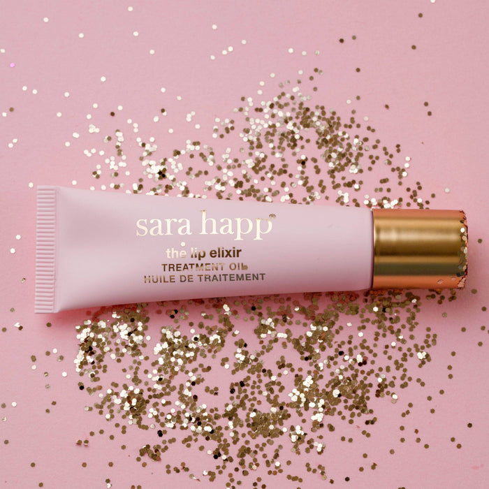 The Lip Elixir - Treatment Oil with Rose Quartz Rollerball
