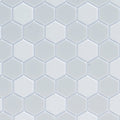 Tile Floor: 3/8 Hexagons, 11 X 15 1/2, Gray/White, Jr400 (FF60690)