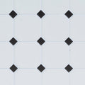 Tile Floor: Diamond, 11 X 15 1/2, Black, Jr420 (FF60640)