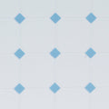 Tile Floor: Diamond, 11 X 15 1/2, Blue, Jr439 (FF60650)