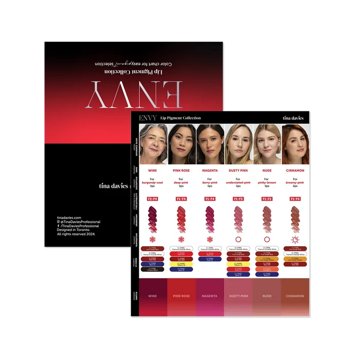 Tina Davies - Envy Lip Collection
