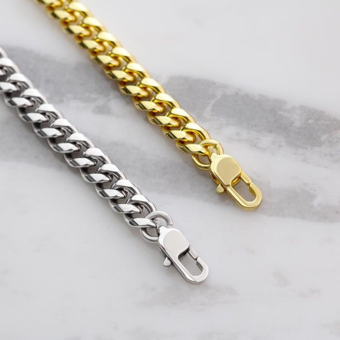 To Bonus Son -Wonderful Person - Cuban Link Chain