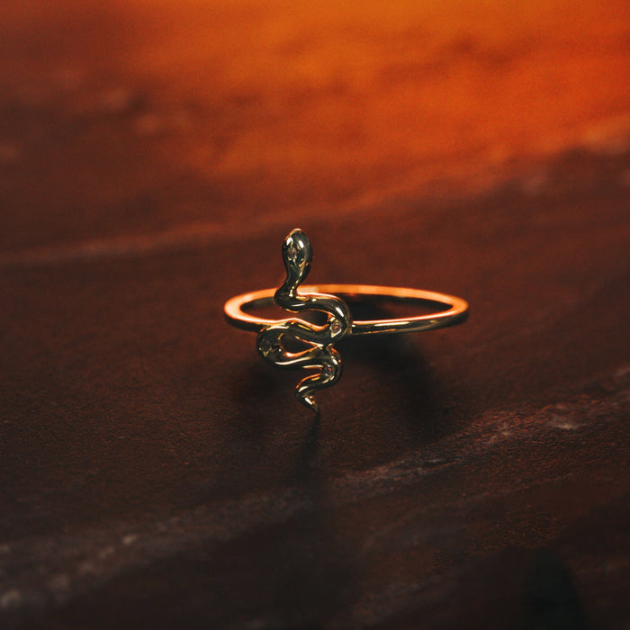 Transformation Snake Ring