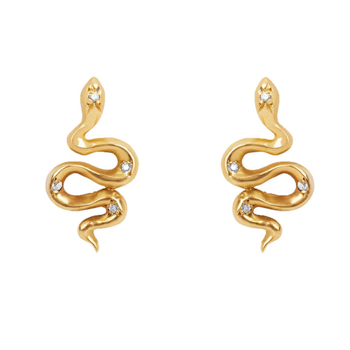 Transformation Snake Stud Earrings