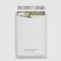 Wallet MagSafe White Glitter by Kate Spade