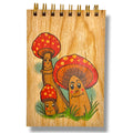Wood Notepad Trippin' Over You Mushroom